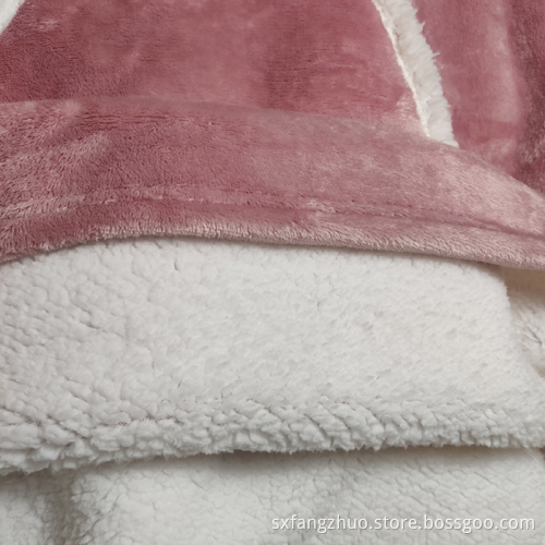 Unsexischer Großhandel dicker Flanell mit Ärmeln und riesigen Taschen -Tragfukenabdecke